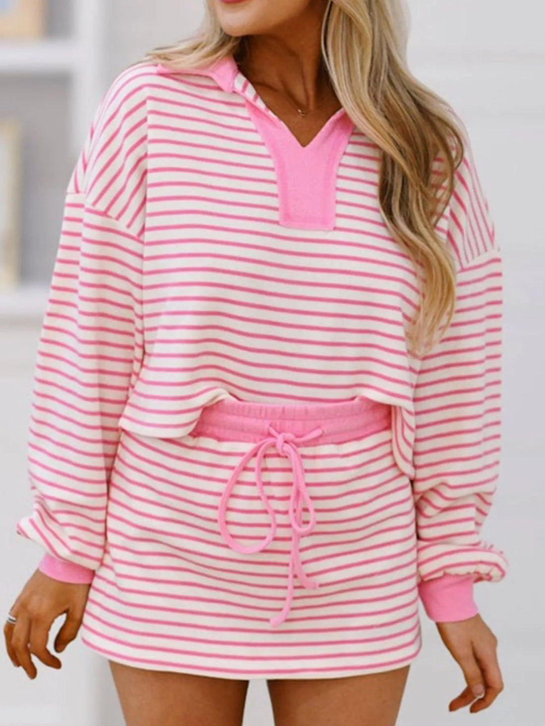 How to Style Our Pink Striped Lounge Dress: A Complete Outfit Guide