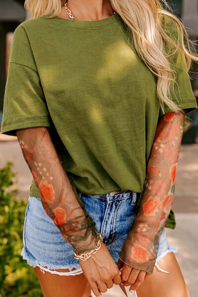The Mesh Sleeve Tee: One Top, Three Ways, Endless Vibes