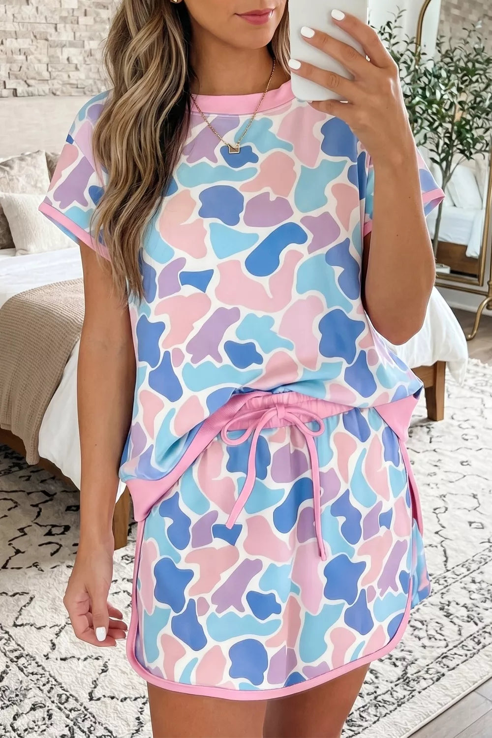 One Set, Endless Vibes—The Pastel Camo Co-Ord