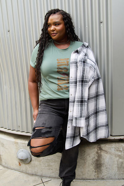 Simply Love Full Size MAMA Short Sleeve T-Shirt - ChiChis Boutique