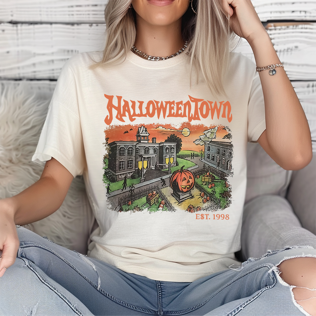 Halloween Town Tshirt - ChiChis Boutique