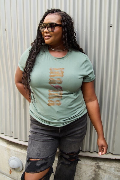 Simply Love Full Size MAMA Short Sleeve T-Shirt - ChiChis Boutique