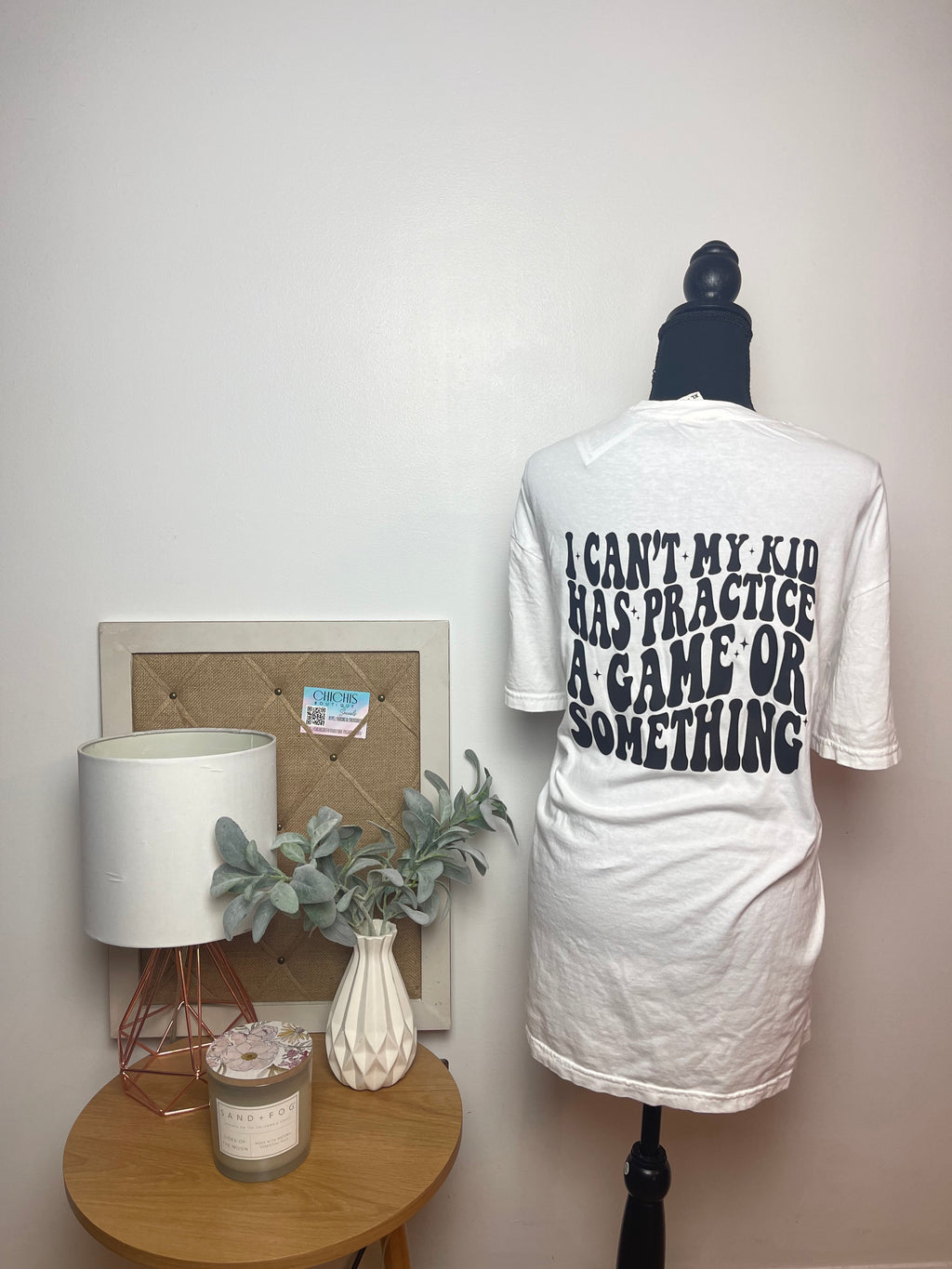 I Can't Cause My Kids Have Practice a Game or Smothing Tshirt - ChiChis Boutique