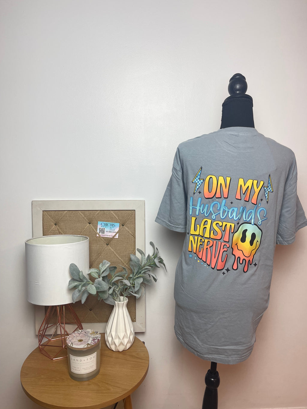 on my husbands last nerve tshirt
