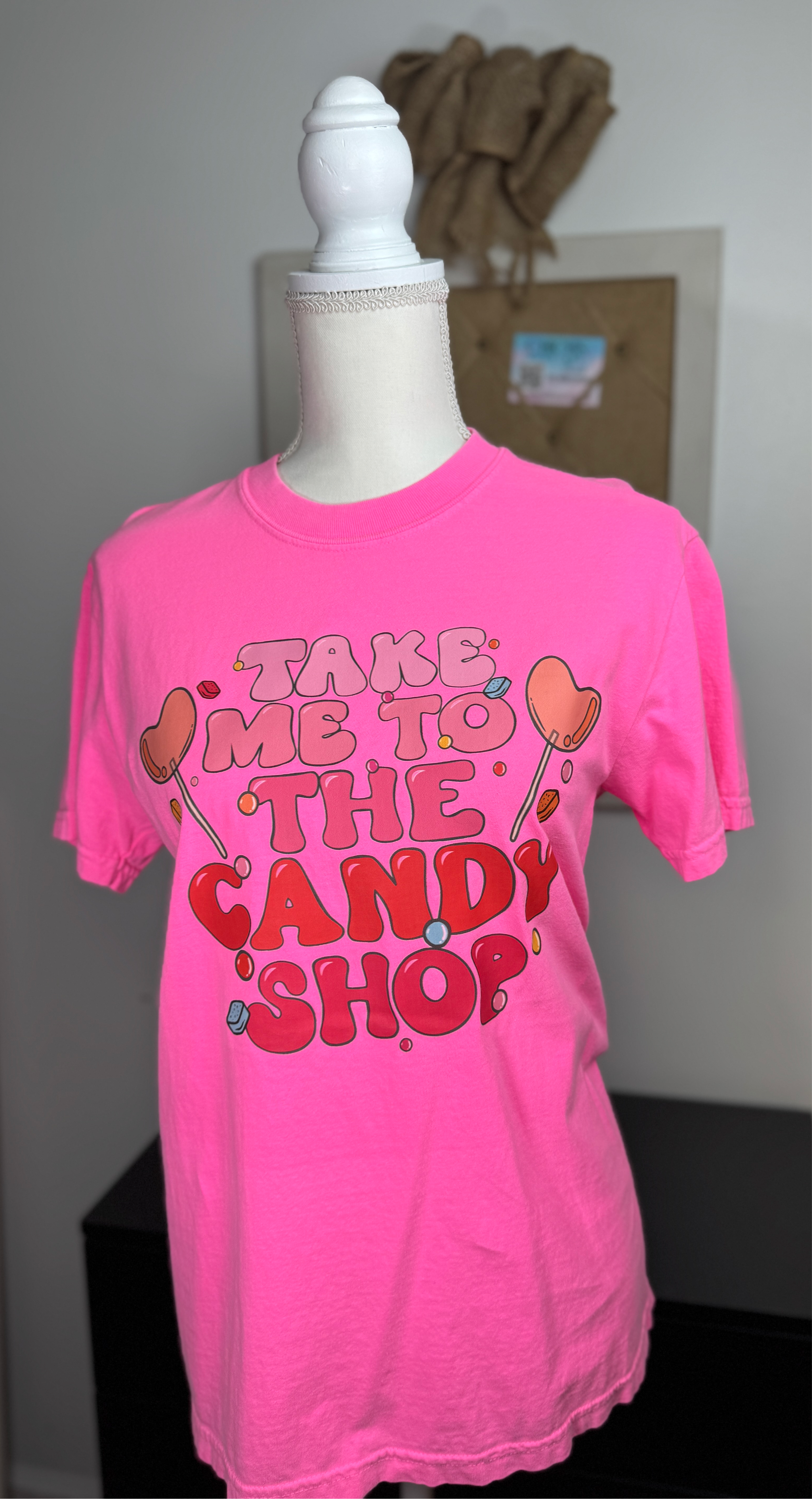 Take Me to the Candy Shop Tshirt - ChiChis Boutique