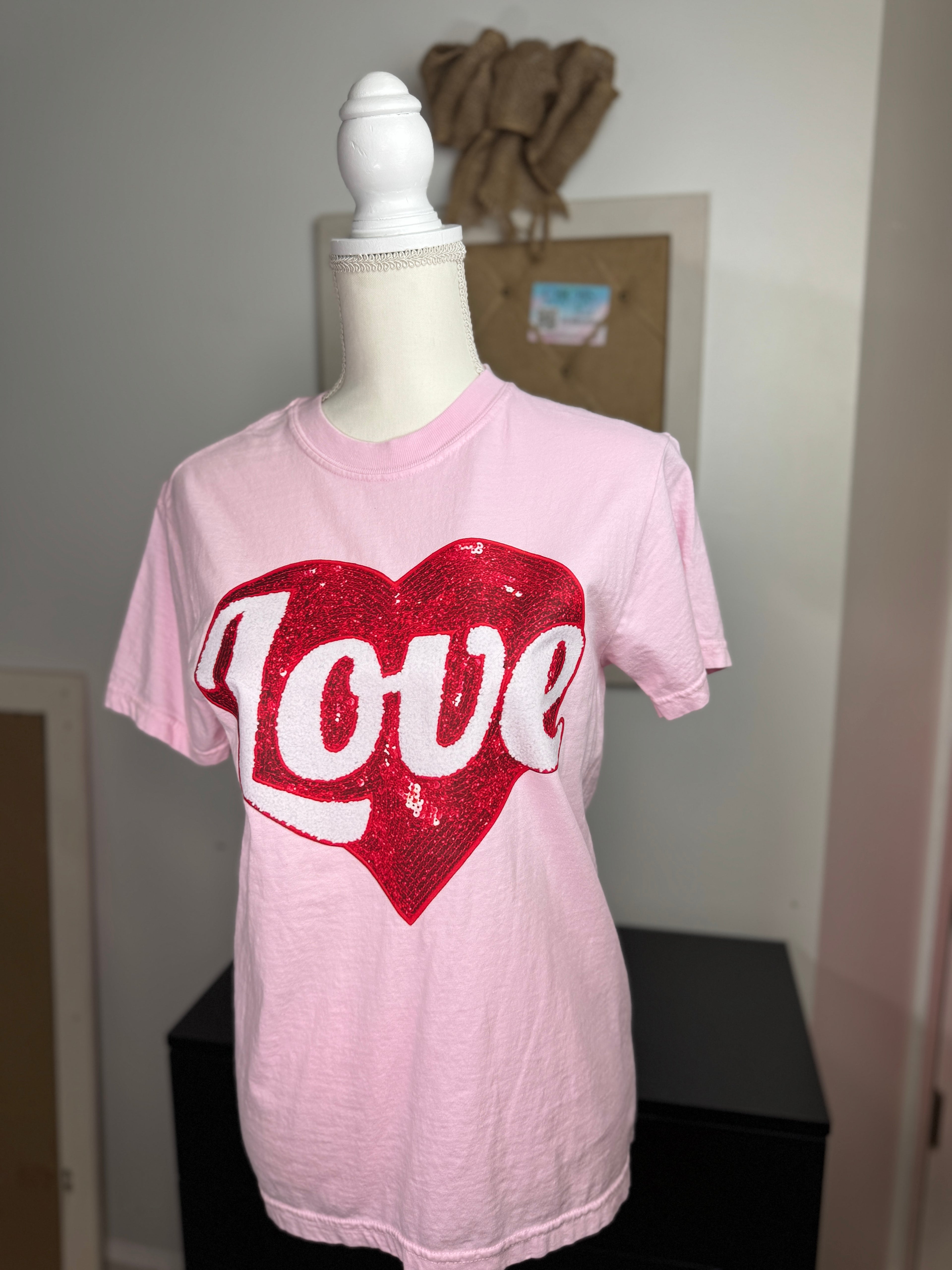 Love Heart Tshirt - ChiChis Boutique