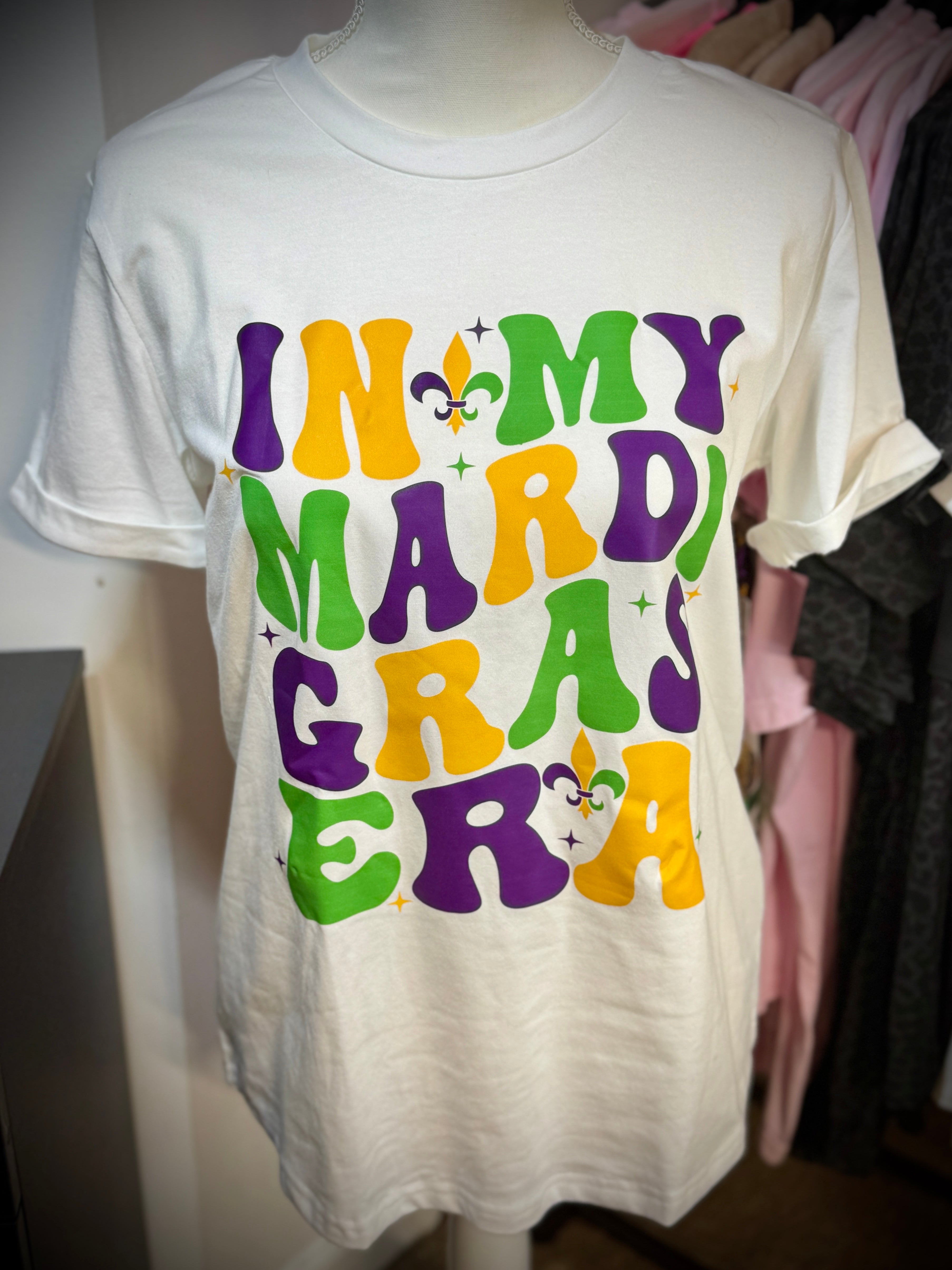In My Mardi Gras Era Tshirt - ChiChis Boutique