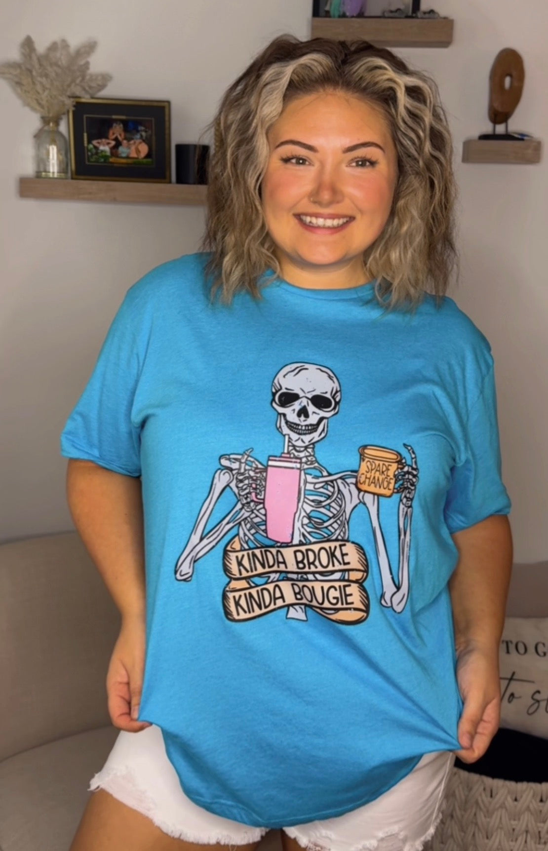 Kinda Broke Kinda Bougi Tshirt