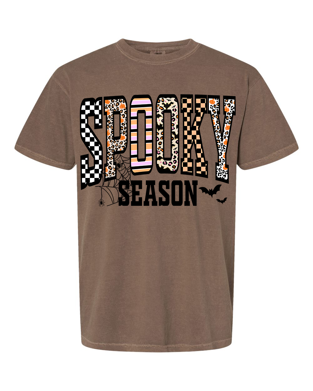 Spooky Season Comfort Colors T-Shirt | Retro Halloween Graphic Tee