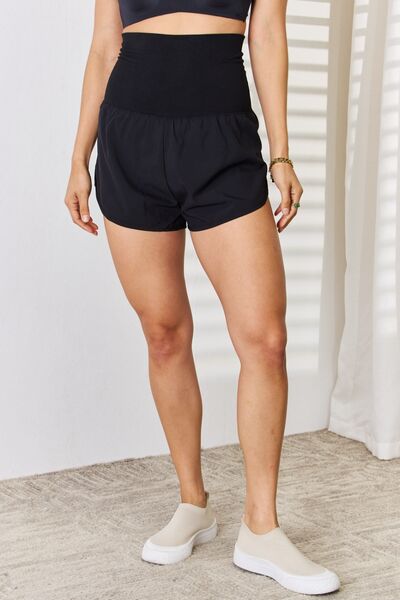 Zenana Full Size High Waist Tummy Control Shorts - ChiChis Boutique